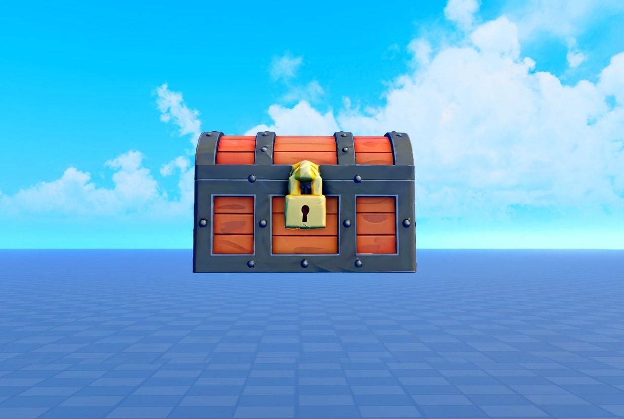 Cartoon Treasure Chest